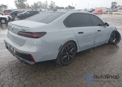 2023 BMW 760 I xDrive z USA, uszkodzony, nr VIN WBA33EJ03PCN09702